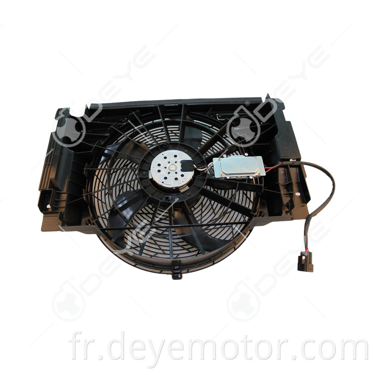 64546919051 64506908124 64546921381 64546921940 Ventilateur de refroidissement du radiateur pour BMW X5